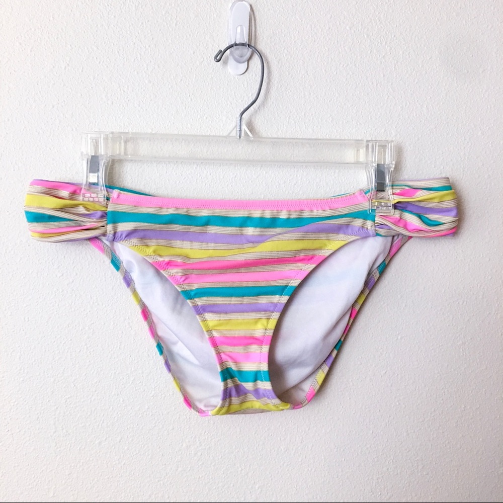Victoria’s Secret Striped Bikini Bottoms